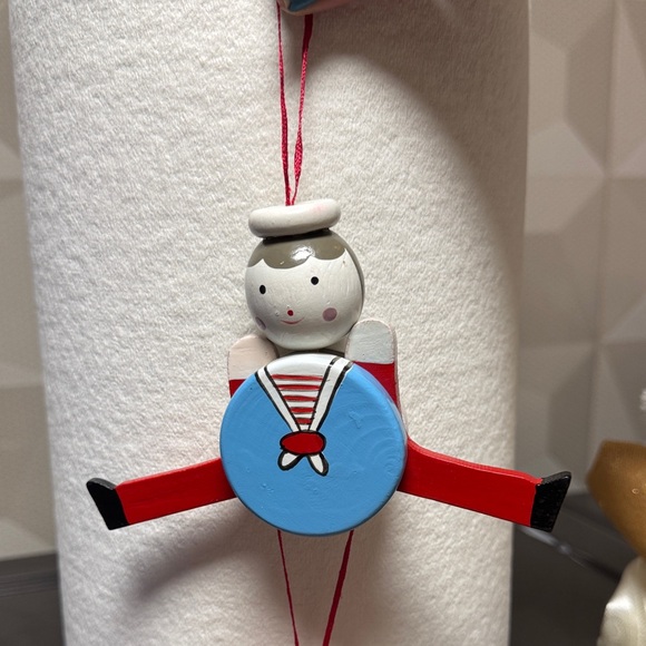 Colorful Wooden Sailor Toy - Dutch, Rare and Vintage - Picture 3 of 3